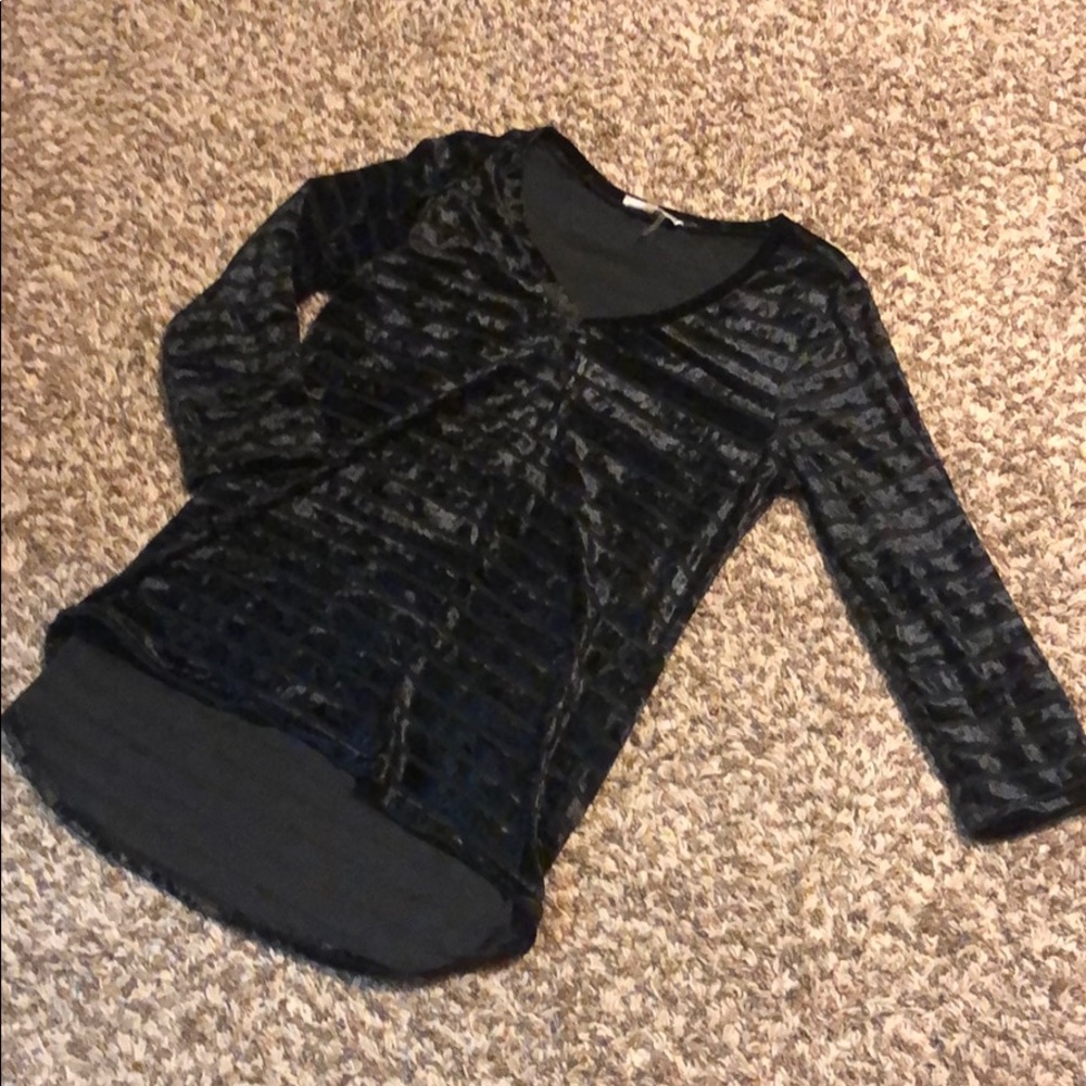 Crushed Velvet Top